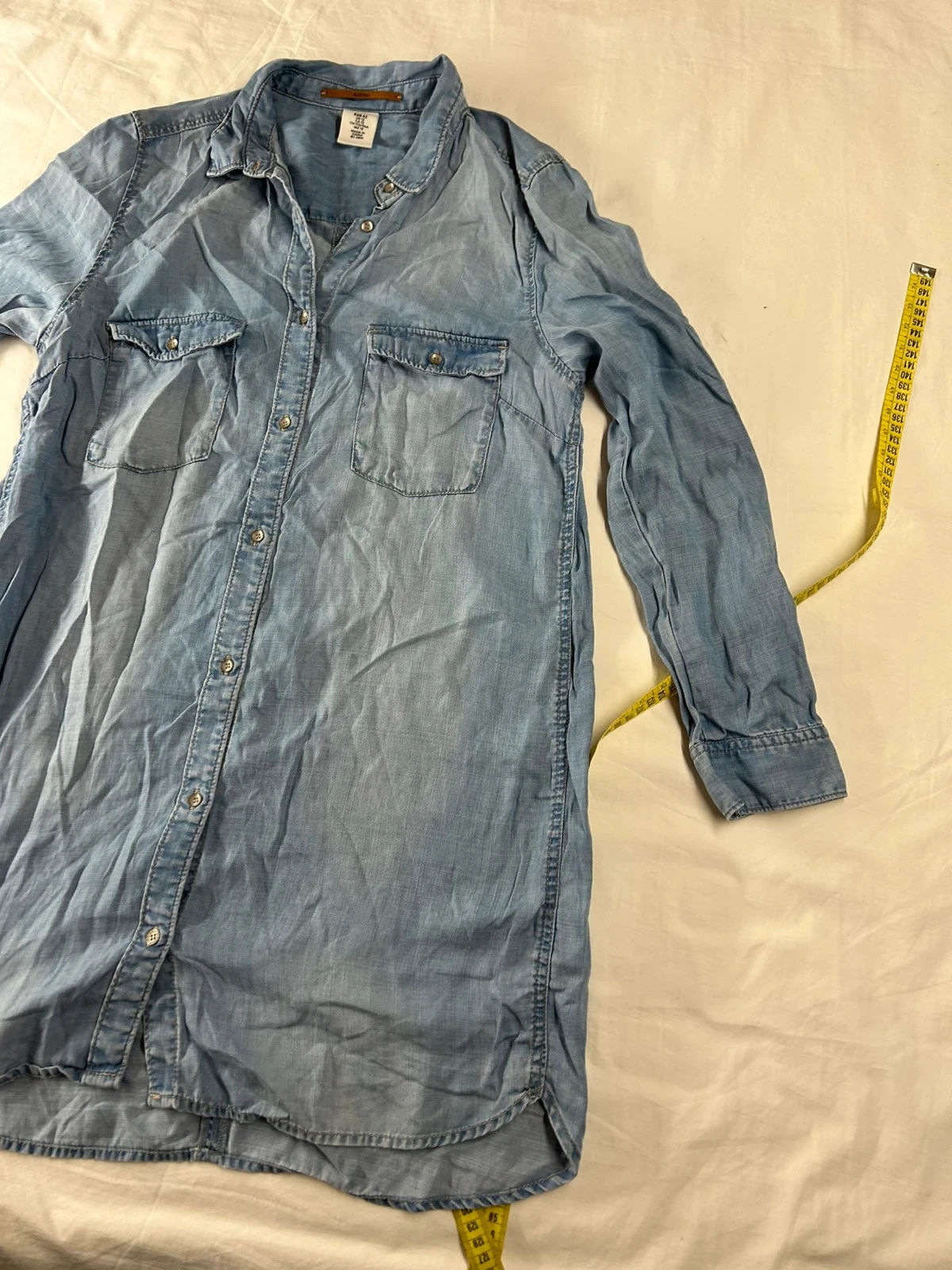 Vestido vintage azul claro h&m – photo 8